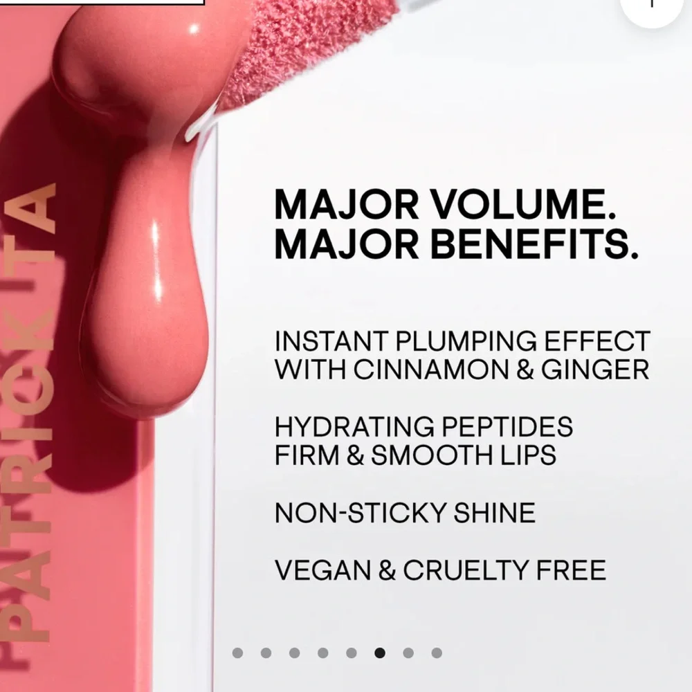 Patrick Ta Major Volume Plumping Gloss Duo in HEADLINER & MAIN STAGE 8ml x 2 NEW